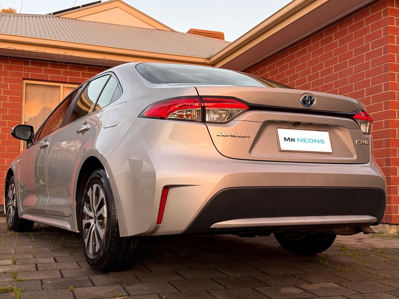 Toyota Corolla with a showroom pre-sale finish