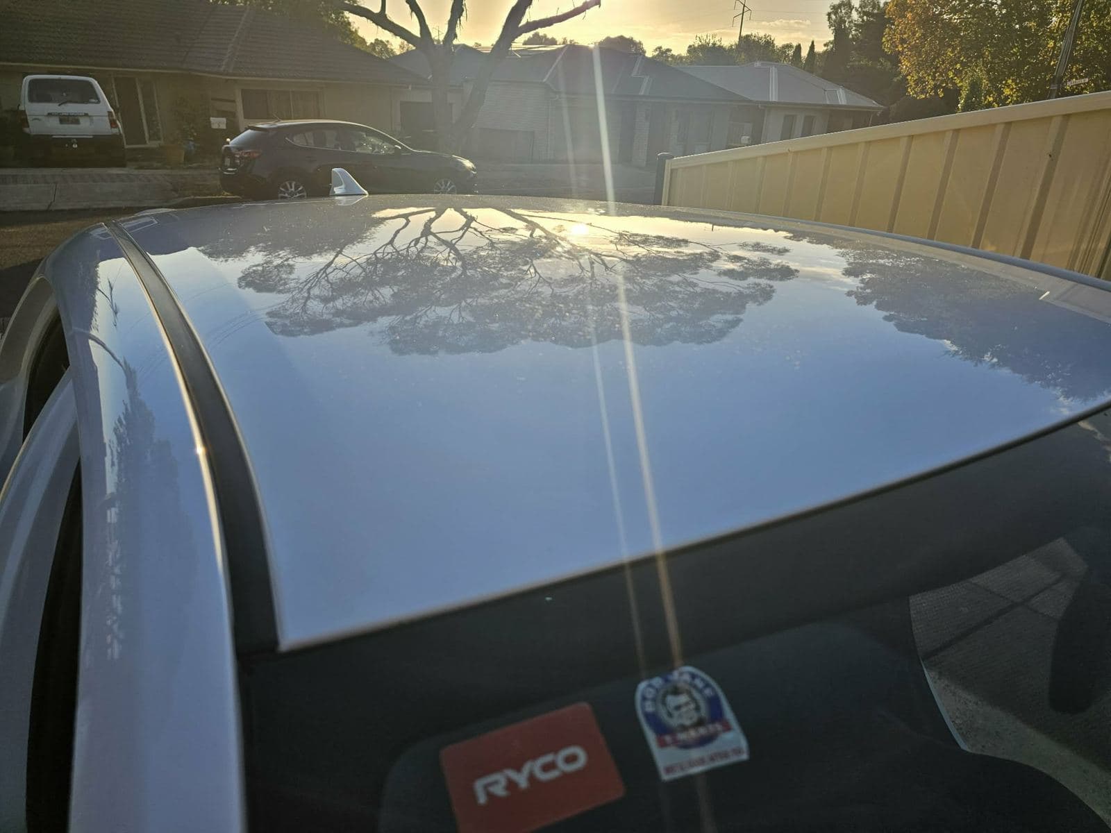 Deep gloss reflections after paint protection