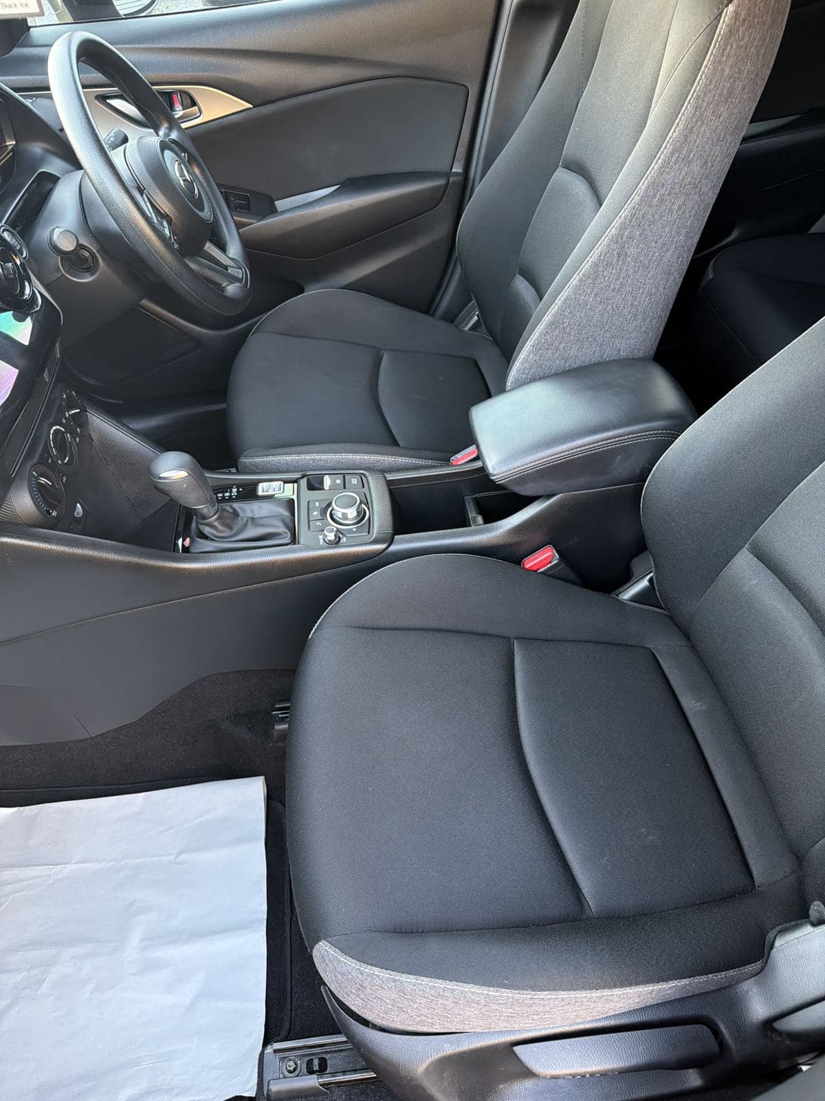 Front seats refreshed after interior detail