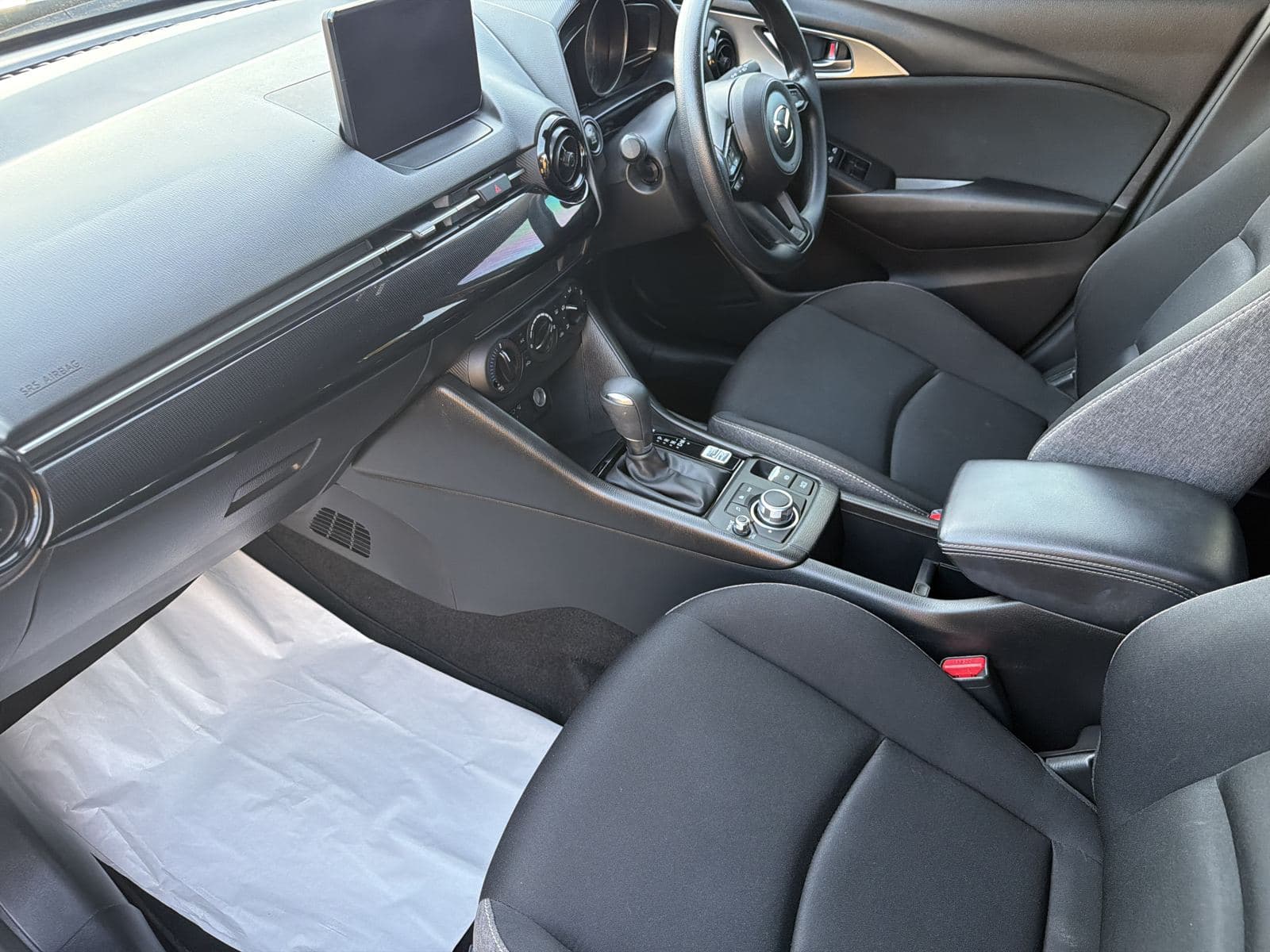 CX-3 cabin after interior detail
